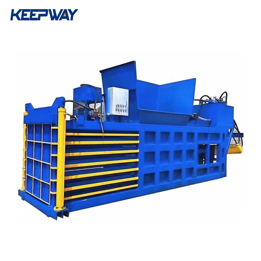 horizontal baler for waste paper hydraulic baler machine
