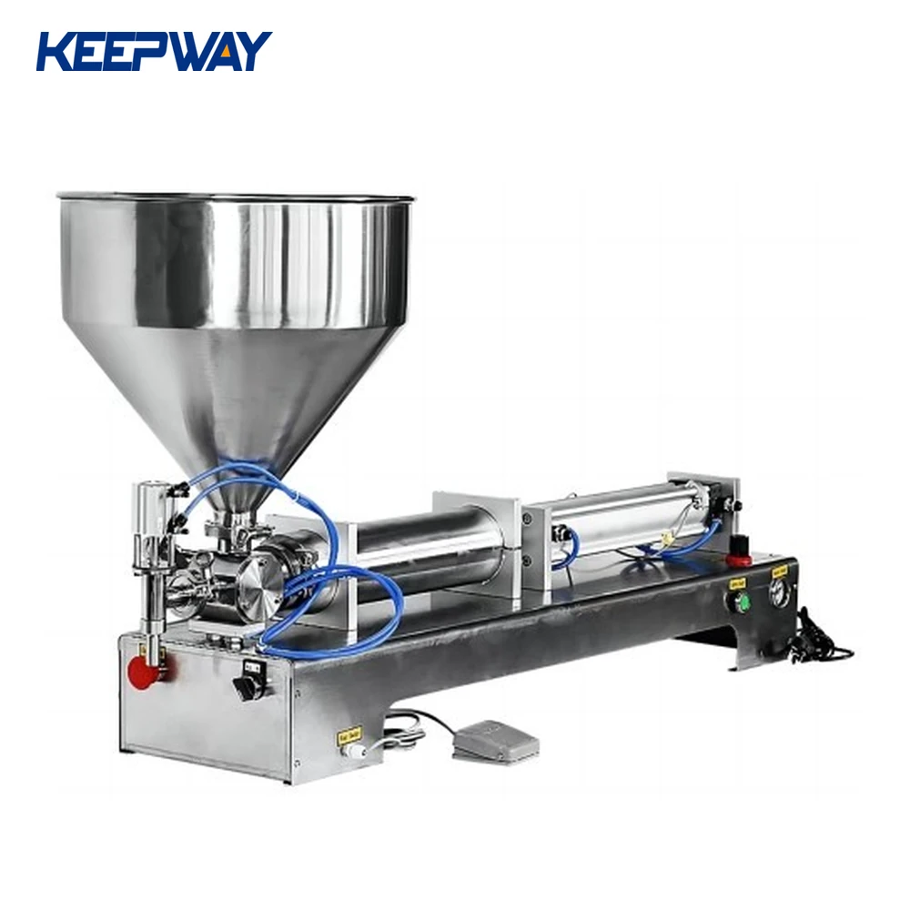 Small pneumatic quantitative filling machine