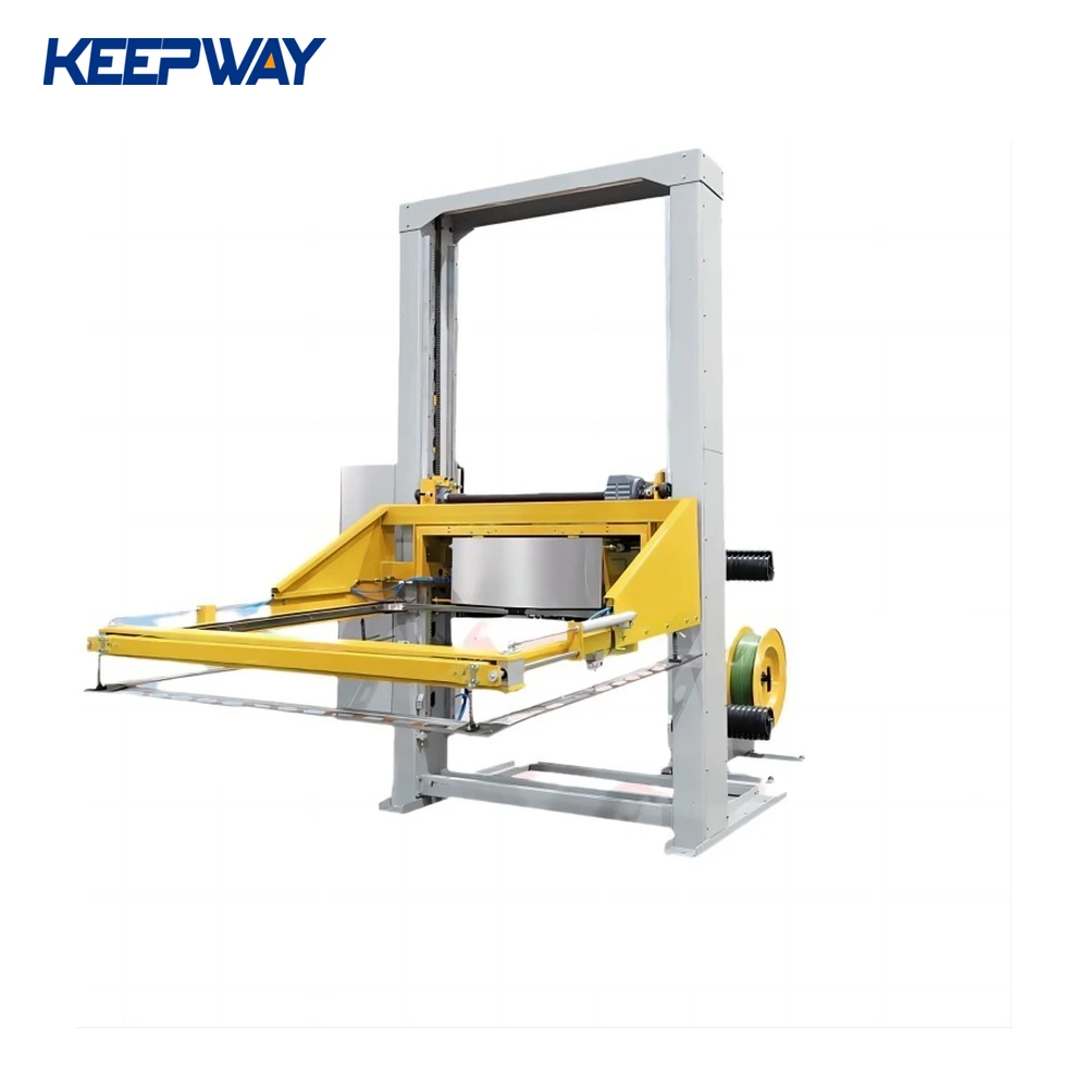 horizontal pallet strapping machine