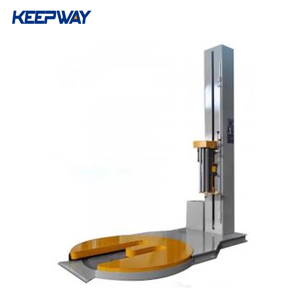  e/m type turntable pallet wrapping machine