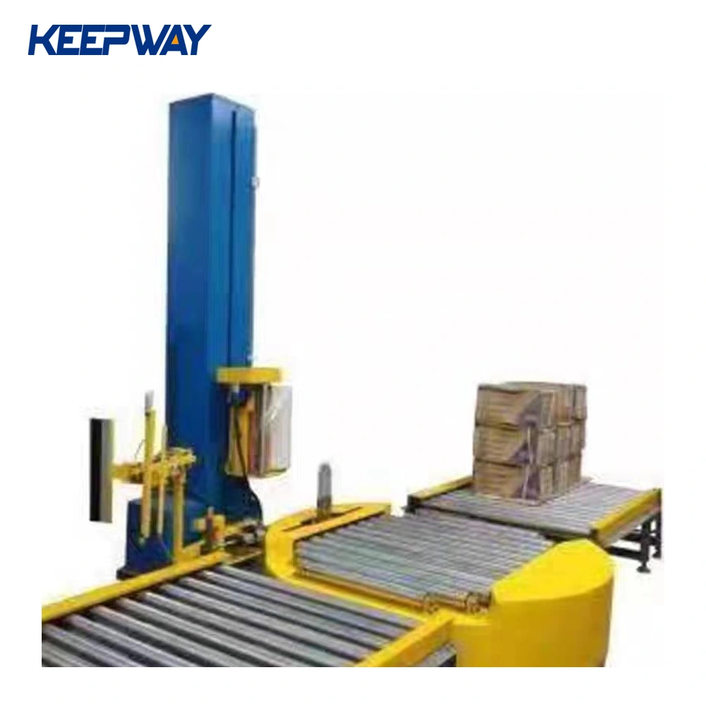 Full Automatic Inline Pallet Strech Wrapping Machine