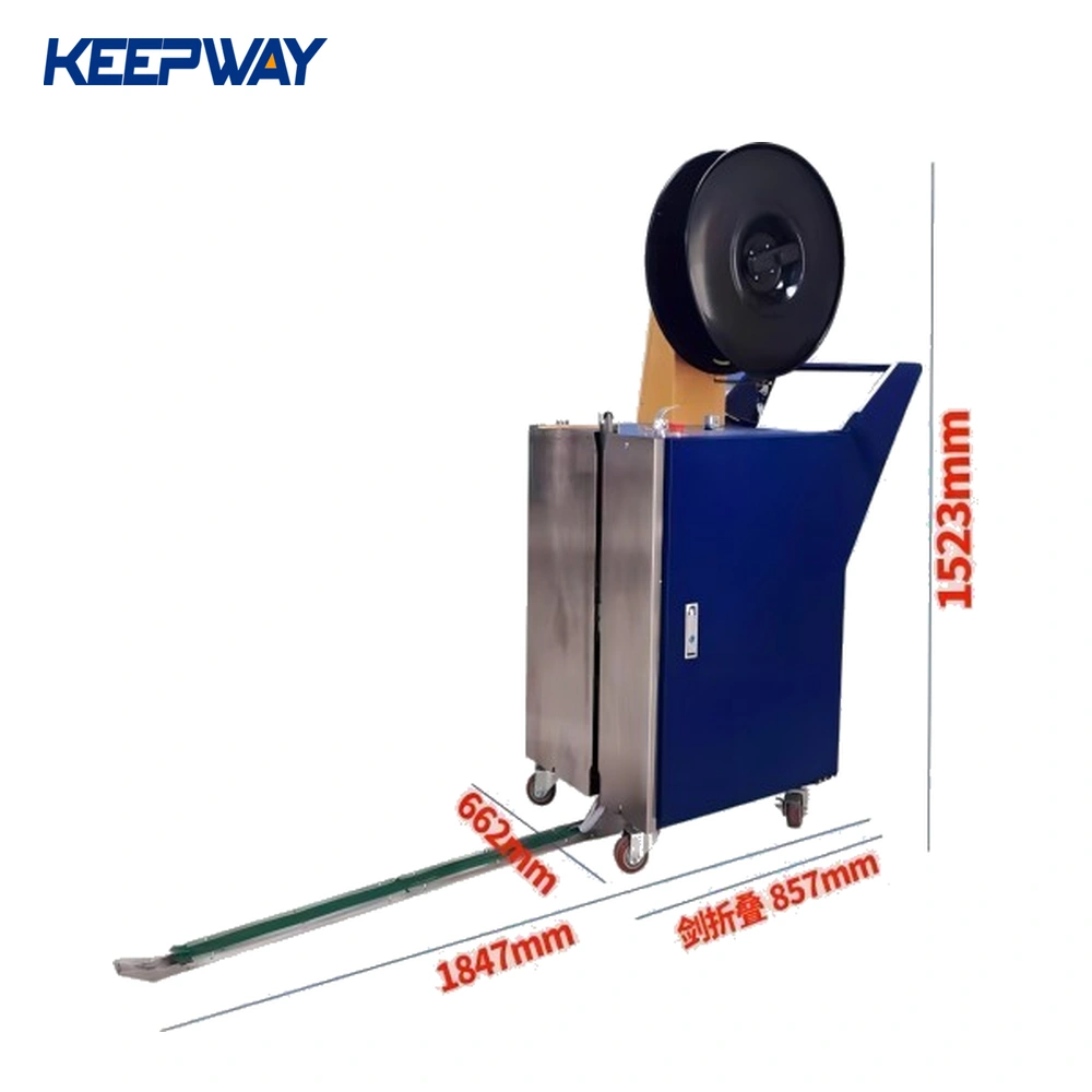 Semi Automatic PP Belt Pallet Strapping Machine