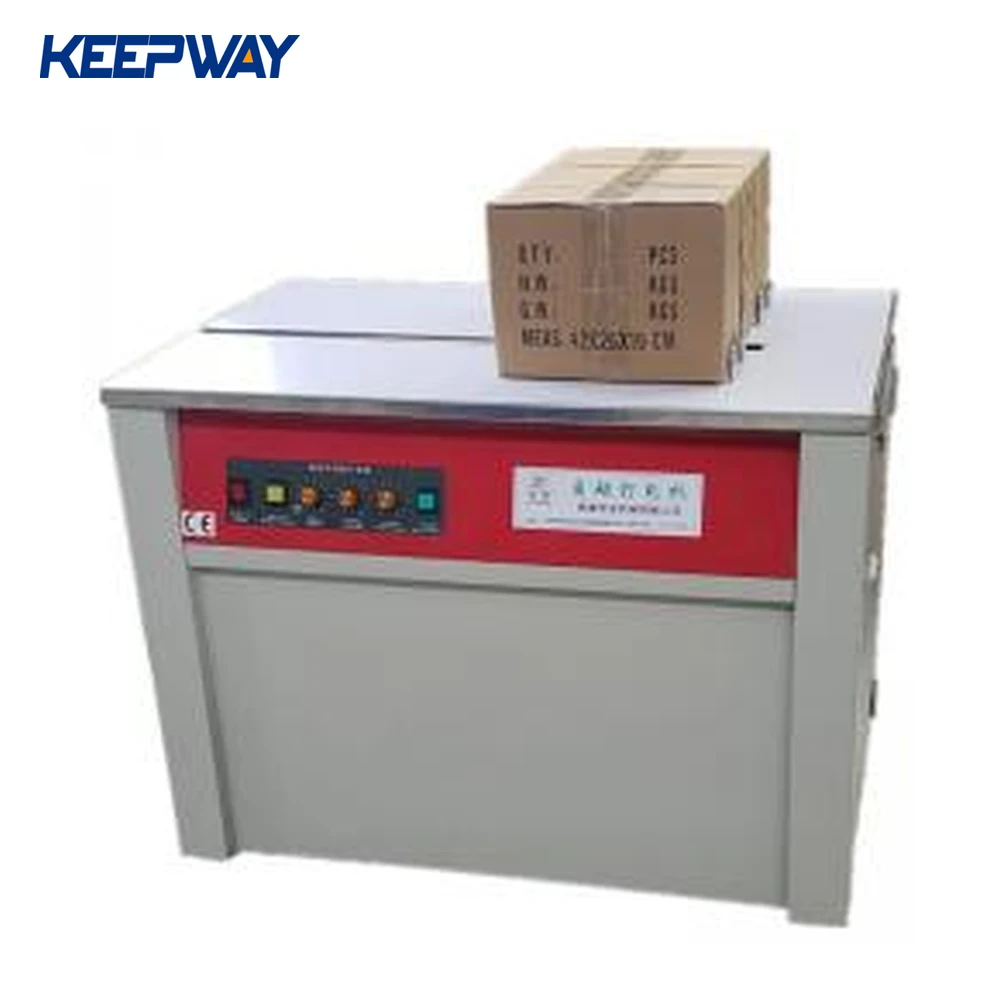 Semi Automatic PP Belt Carton Box Strapping Machine Manual