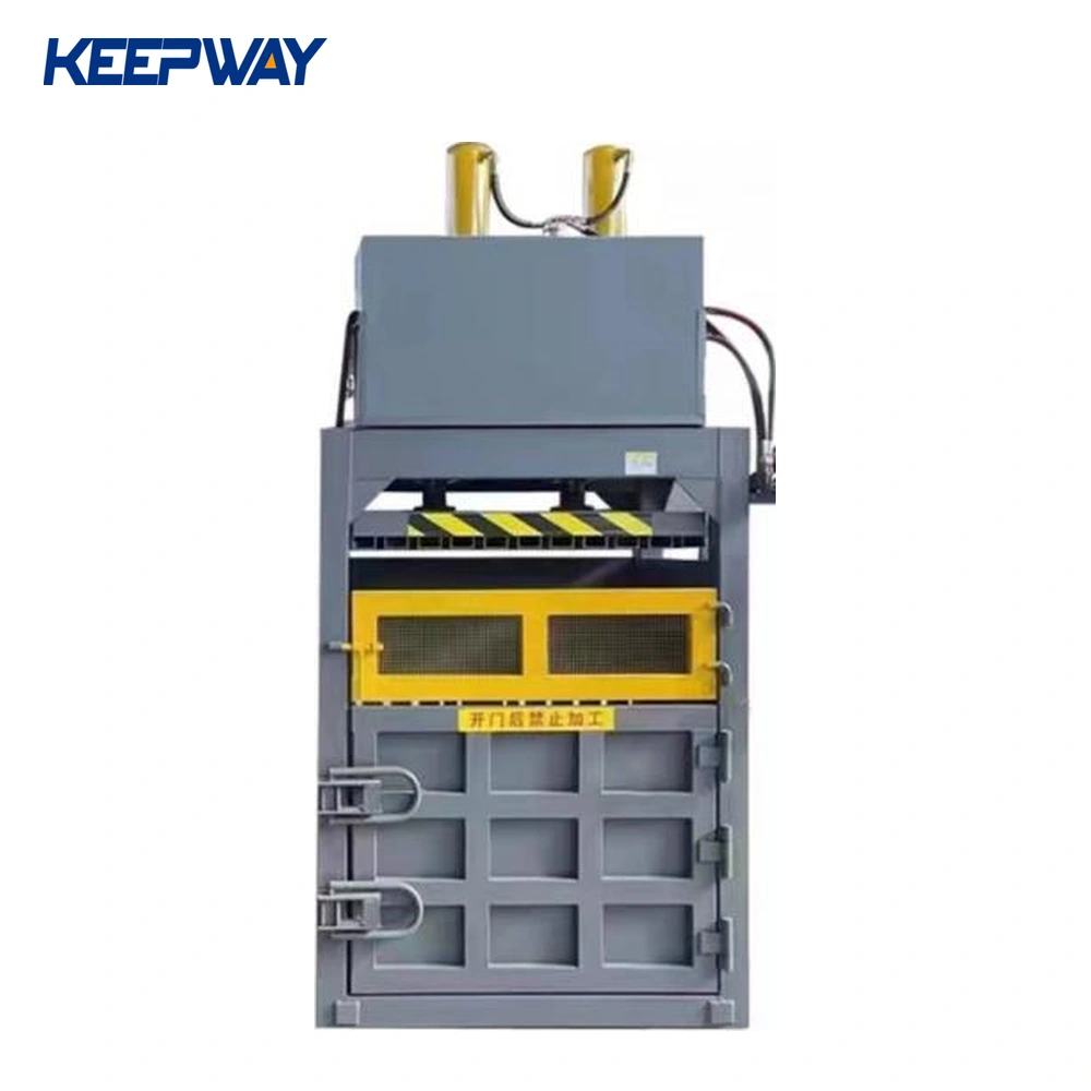 vertical hydraulic carton box press baler machine