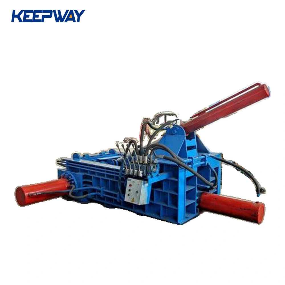 scrap metal baling machine