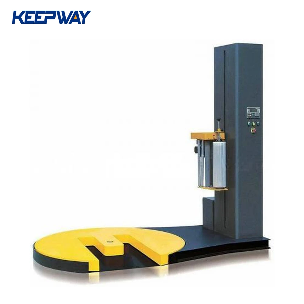  Automatic Packing Film Pallet Stretch Wrapping Machine/Stretch Film M Type Turntable Wrapping Machine Pallet 