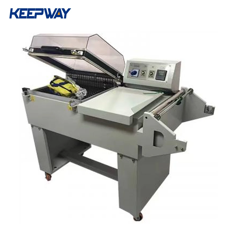 Two-in-one Semi automatic Sealing and Heat Shrink Wrapping Packaging Machine