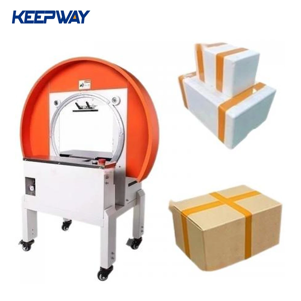 Automatic Carton Box Taping Wrap-around Packing Machine 