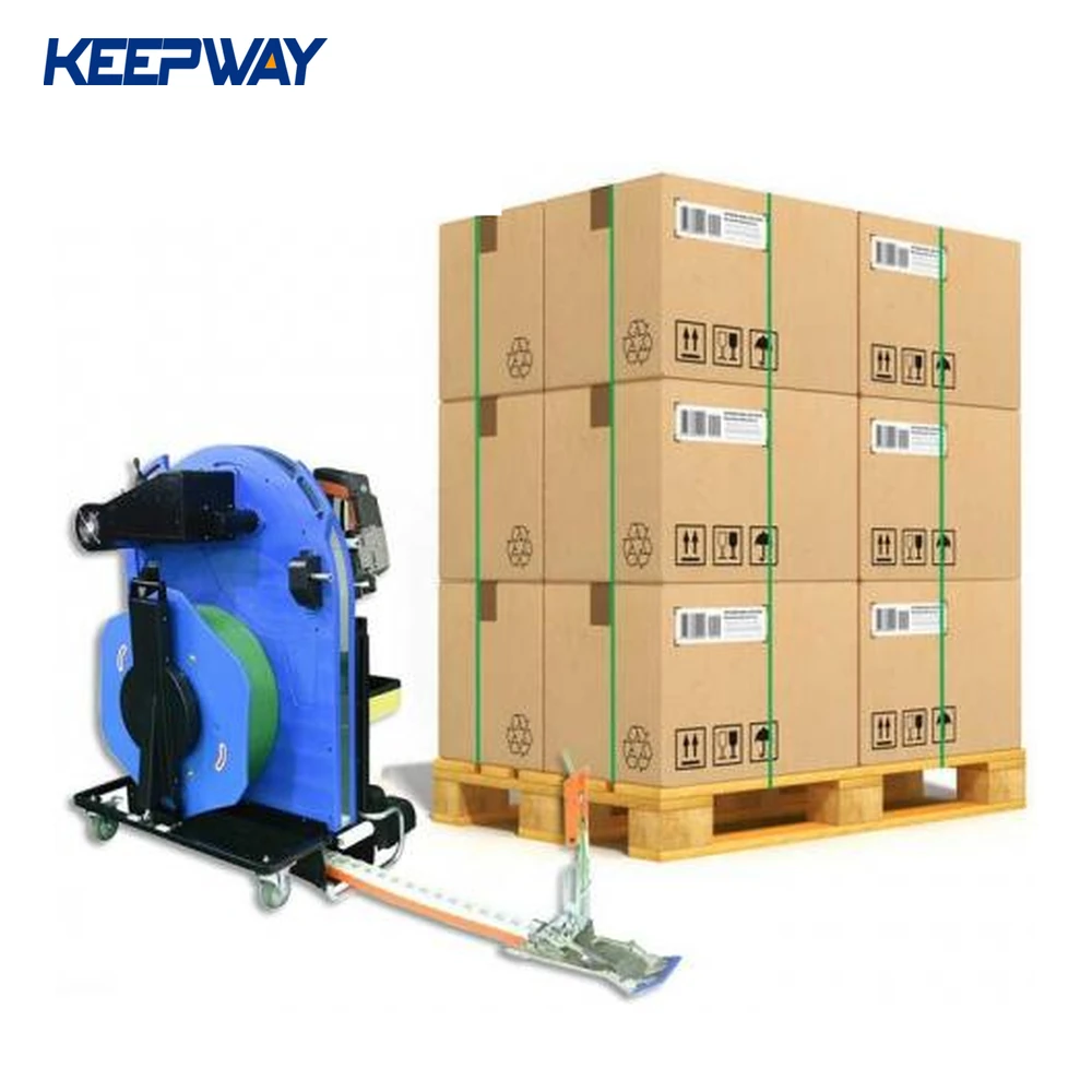  Automatic Pallet Threading PP Pet Belt Side Seal Strapping Packing Tools
