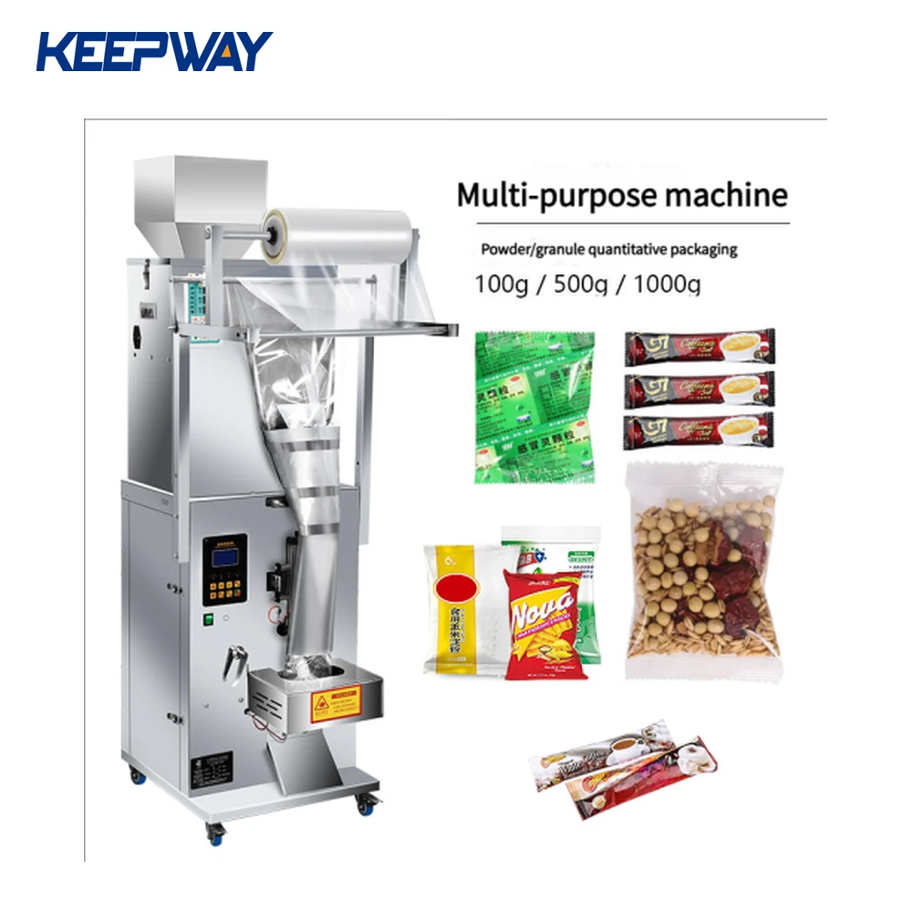 Semi automatic small coffe powder quantitative filling machine 