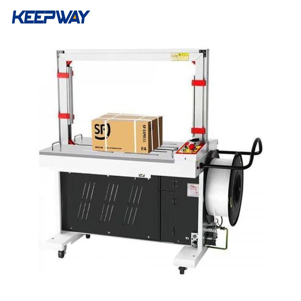 Automatic PP Strap Band Wrap Carton Box Strapping Packaing Machine