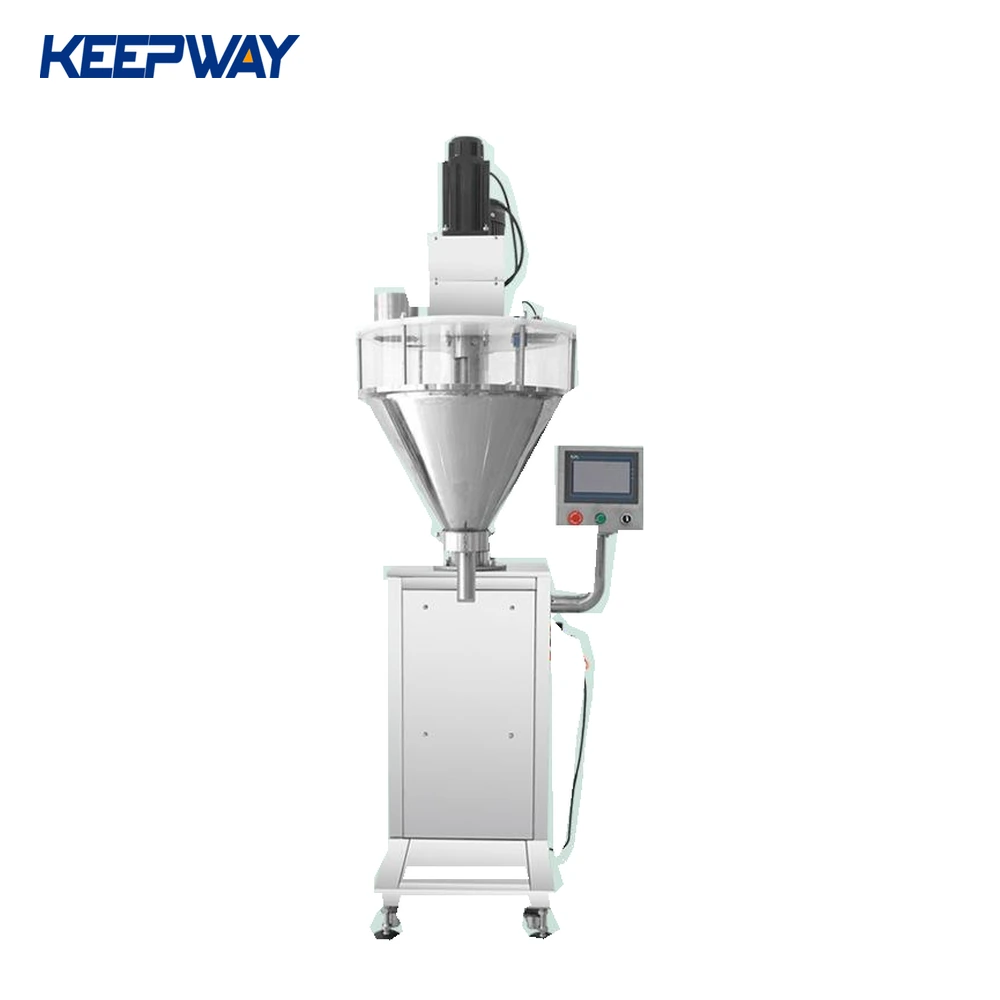 semi automatic dry powder granule filling machine   
