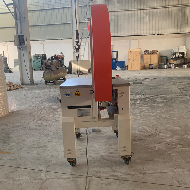 KPW-FX3040 automatic carton tape wrapping and sealing machine side view