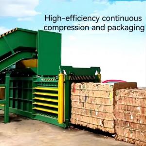 Horizontal Cardboard Press Baler Machine  