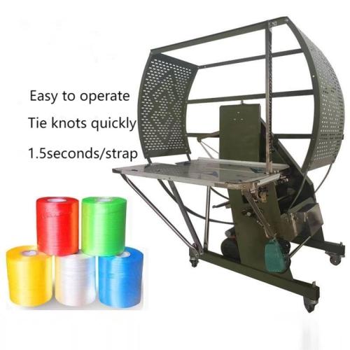 Automatic Plastic PE Rope Tying Knotting Machine and Banding Machine