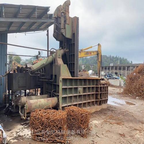 Hydraulic Scrap Metal Compactor Iron Baler Scrap Steel Baling Machine 