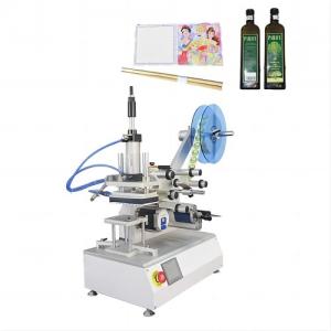 Semi Automatic Flat Labeling Machine