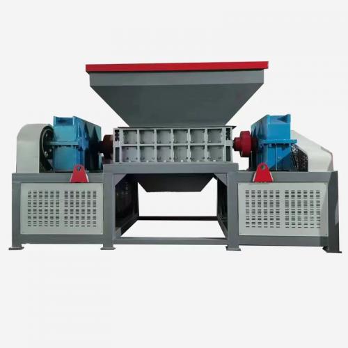 Double Shaft Tire Crusher Waste Rubber Tyre Shredder Machine