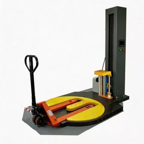  Automatic M/Etype Stretch Film Wrap Pallet Wrapping Machine for Pallet Jacks