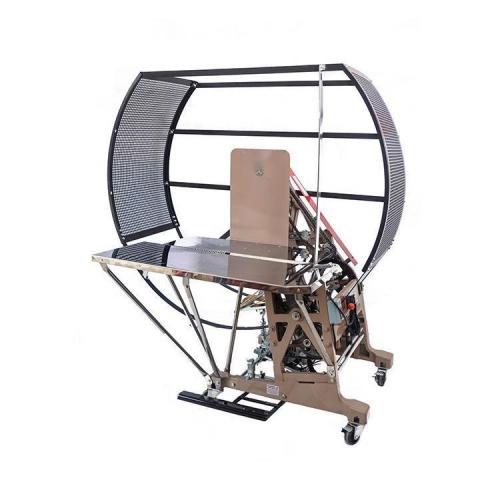 PE rope winding automatic knotting tying baling machine