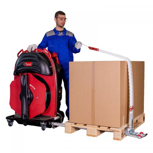  Automatic Pallet Threading Machine  PP Pet Belt Packing Strapping Tools Side Seal Pallet Strapping Machine