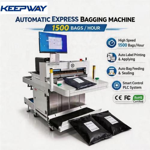 High-Speed Automatic Poly Mailer Bag Making Machine 