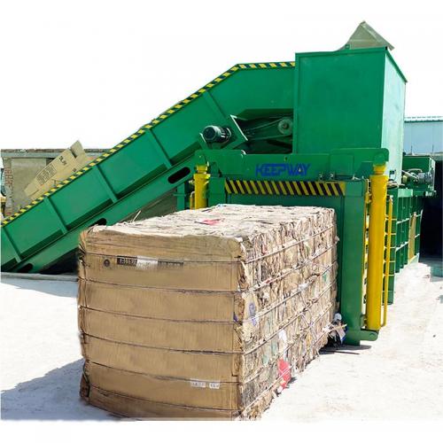 horizontal baler for waste paper horizontal baler automatic