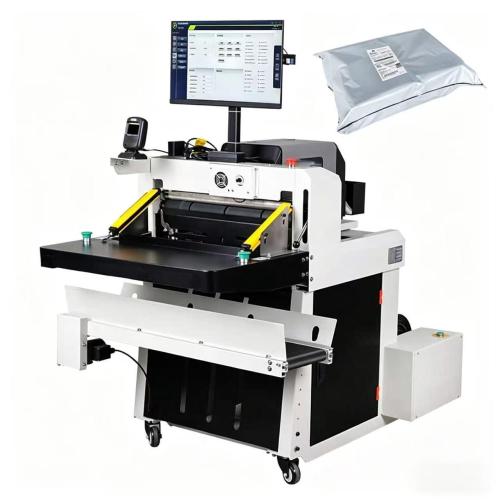 Inline Printing Poly Mailer Bag Making Machine with Flexo Printer
