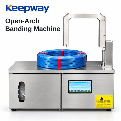 KPW-1216 Open Arch Banding Machine for Cable & Hose Coils