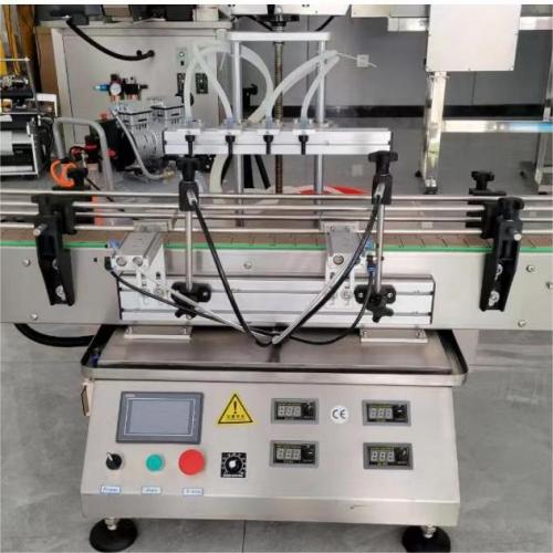 automatic 4 heads juice liquid water filling machine 