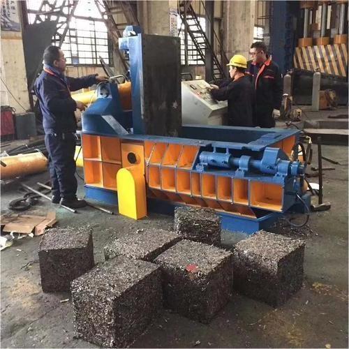 Hydraulic Scrap Iron Bar Steel Press Baler Machine