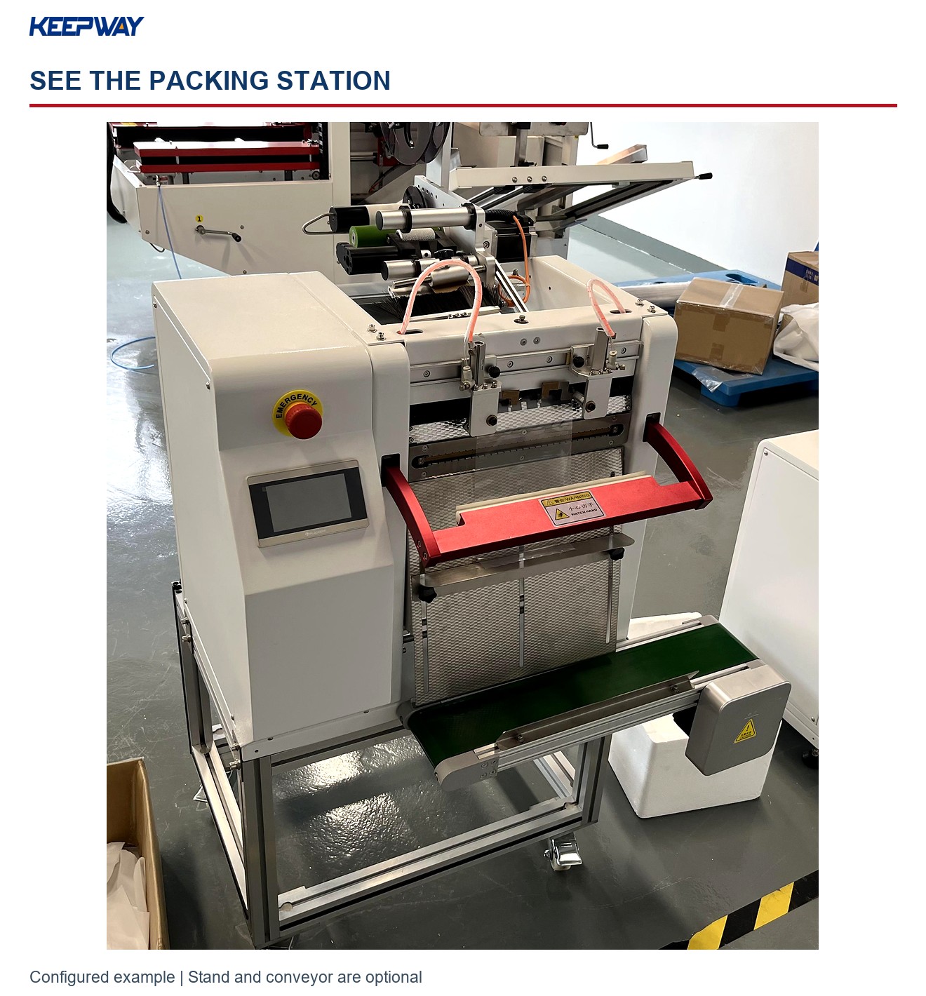 Wide Bag Tabletop Bagging Machine | KPW-A12